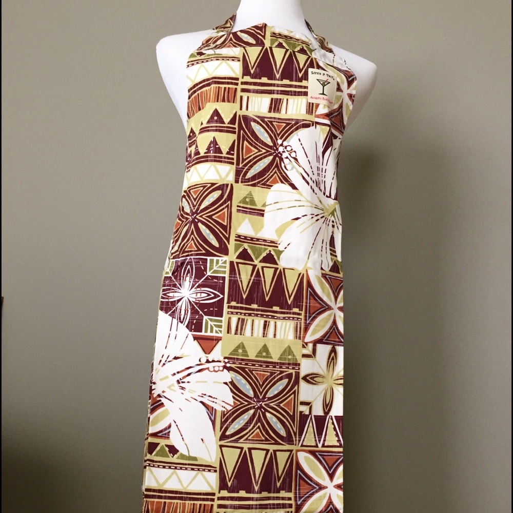NWT Lined APRON- “Aloha Hawaii” Theme.  Unisex🎉💥